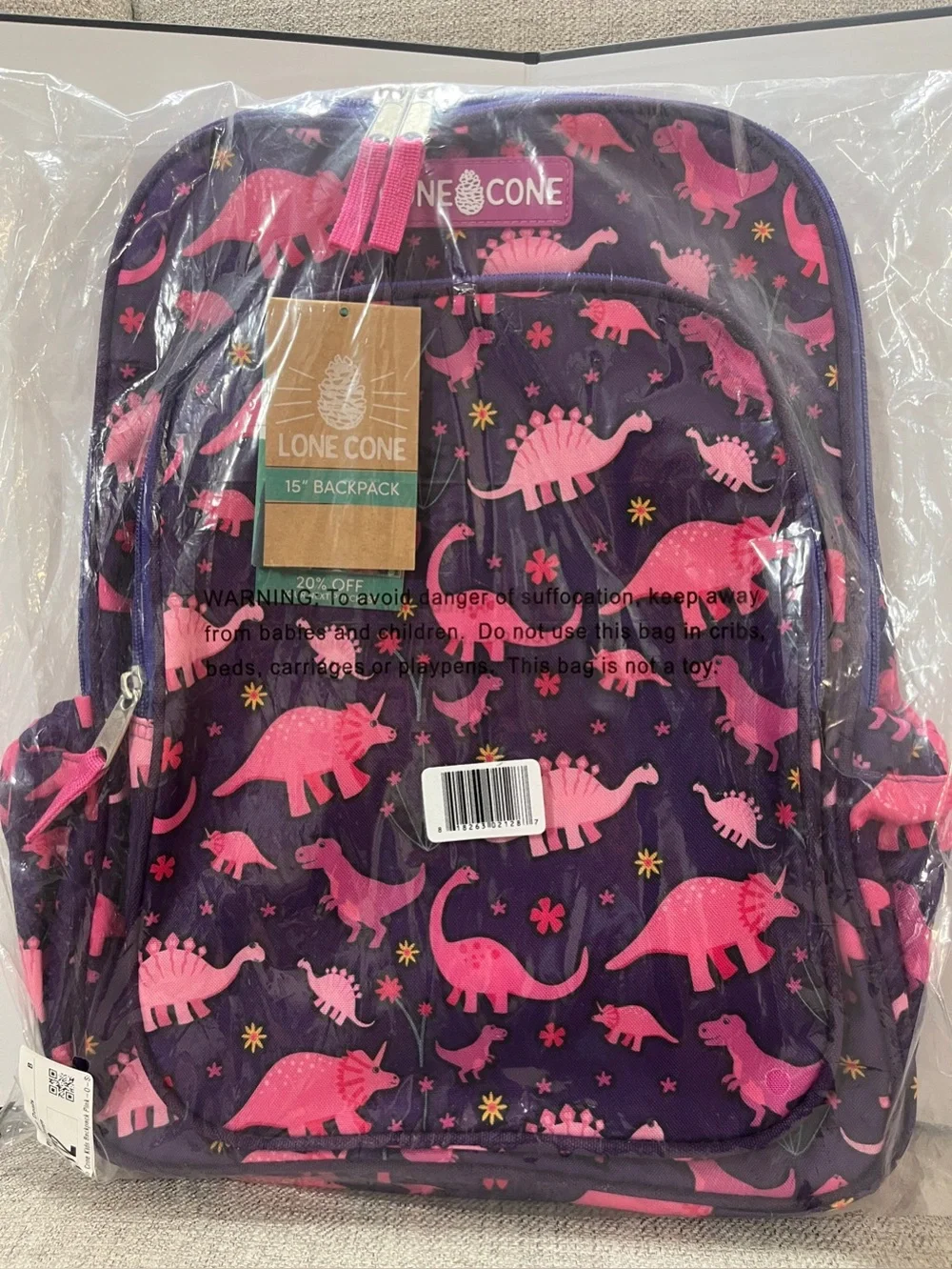 Dino Backpack